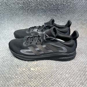 Adidas Solar Glide 4 Black Running Shoes Size 12 Men’s